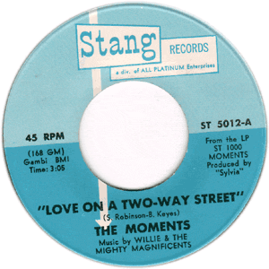 Love On A Two-Way Street/ I Won't Do Anything