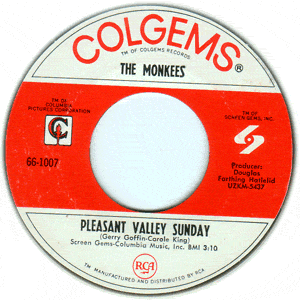 Pleasant Valley Sunday/ Words
