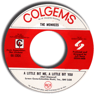 A Little Bit Me, A Little Bit You/ The Girl I Knew Somewhere