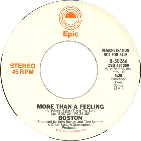 More Than A Feeling