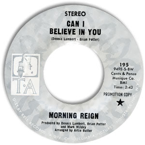 Can I Believe In You