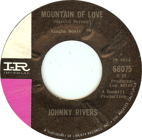 Mountain of Love/ Moody River