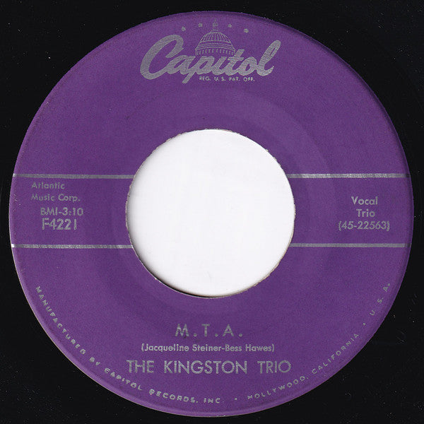 M.T.A./ All My Sorrows