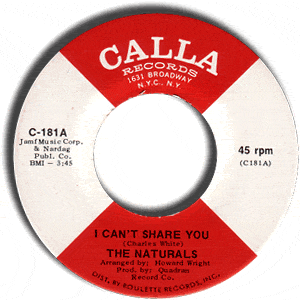 I Can't Share You/ Young Generation