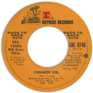 Cinnamon Girl / Only Love Can Break Your Heart