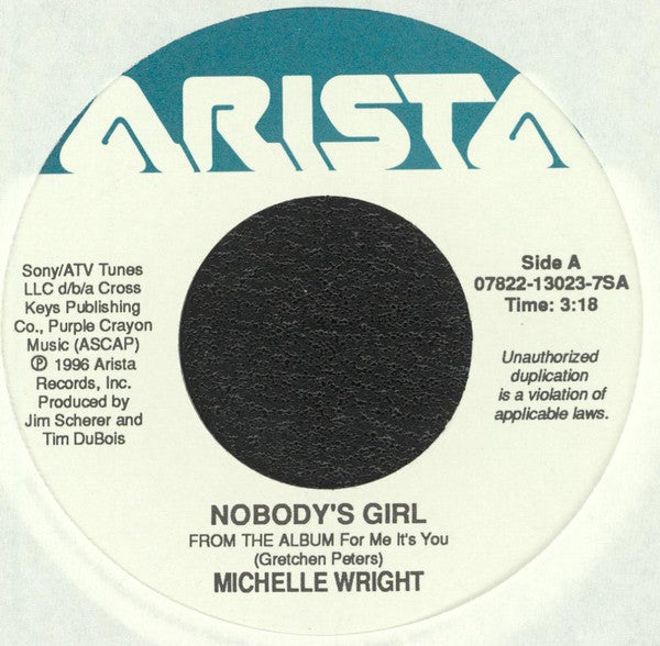 Nobody's Girl/ I'm Not Afraid