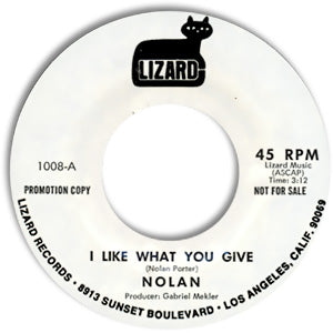 I Like What You Give/ Somebody's Cryin'