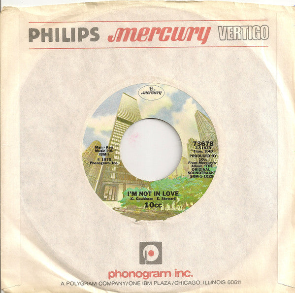 I'm Not In Love/ Channel Swimmer