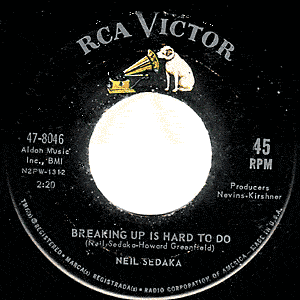 Breaking Up Is Hard To Do/ As Long As I Live