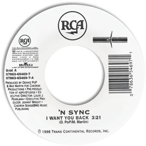 I Want You Back/ Tearin' Up My Heart