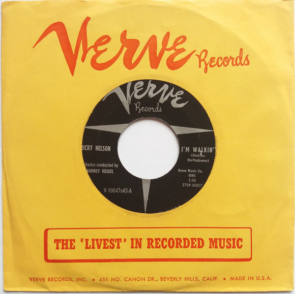 A Teenager's Romance/ I'm Walkin'