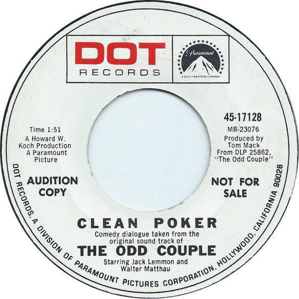 Clean Poker/ Domestic Quarrel