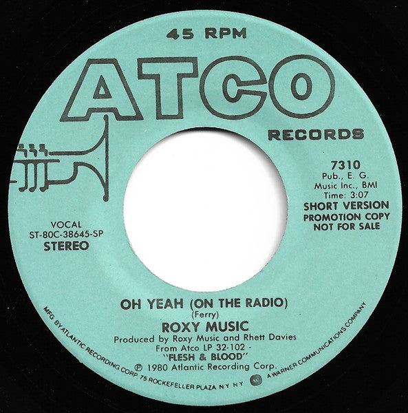 Oh Yeah (On The Radio)