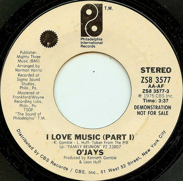 I Love Music (Part I)