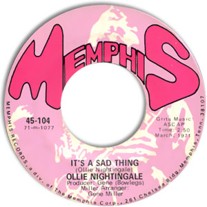 It's A Sad Thing/ Standing On Your Promise