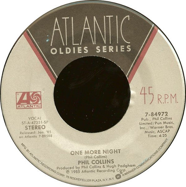 One More Night/ Take Me Home