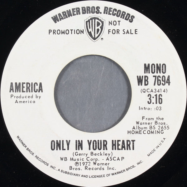 Only In Your Heart