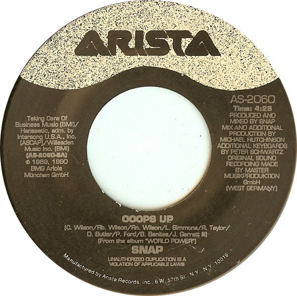 Ooops Up/ Believe The Hype