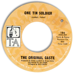 One Tin Soldier/ Live For Tomorrow