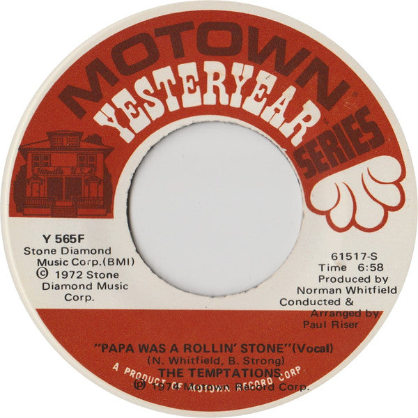 Papa Was A Rollin' Stone / Plastic Man