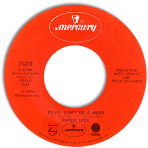 Billy - Don't Be A Hero/ Celia