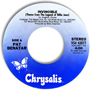 Invincible (Theme from Legend of Billie Jean)