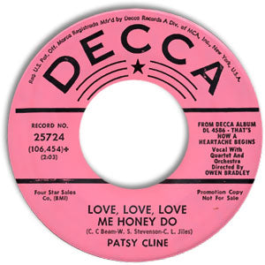 Love, Love, Love Me Honey Do/ True Love