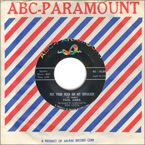 Put Your Head on My Shoulder/ Don't Ever Leave Me