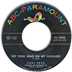 Put Your Head on My Shoulder/ Don't Ever Leave Me