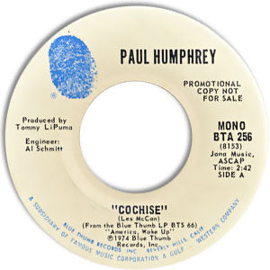 Cochise/ What's That Noise P.K.?