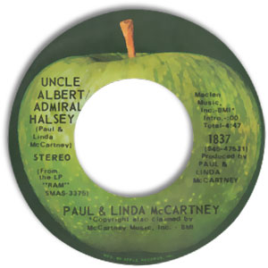 Uncle Albert-Admiral Halsey/ Too Many People