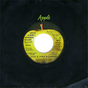 Uncle Albert-Admiral Halsey/ Too Many People