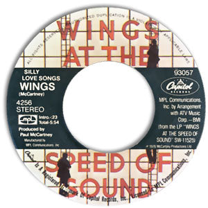 Silly Love Songs/ Cook of the House