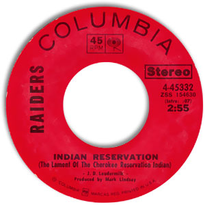 Indian Reservation (The Lament of the Cherokee Reservation Indian)/ Terry's Tune