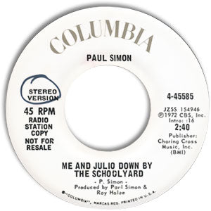 Me And Julio Down By The Schoolyard