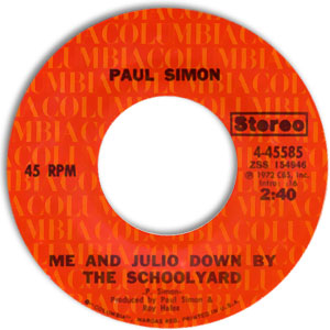 Me And Julio Down By The Schoolyard/ Congratulations