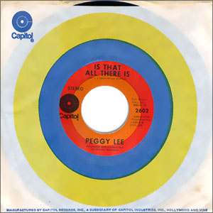 Is That All There Is/ Me And My Shadow