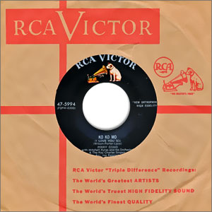 Ko Ko Mo (I Love You So)/ You'll Always Be My Lifetime Sweetheart