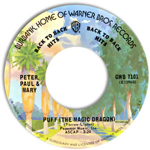 Puff (The Magic Dragon) / Blowin' In The Wind