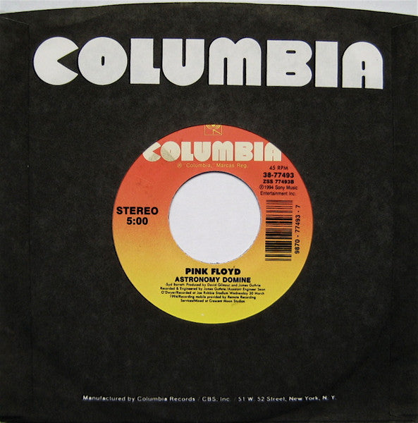 Take It Back/ Astronomy Domine