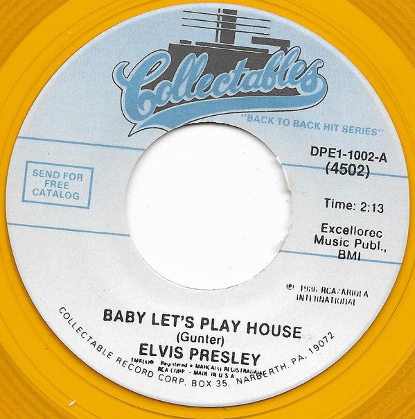 Baby Let's Play House/ I'm Left, You're Right, She's Gone