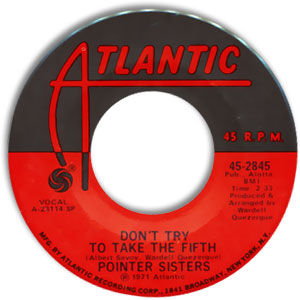 Don't Try To Take The Fifth/ Tulsa County