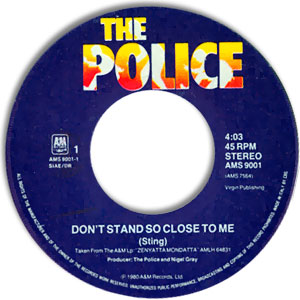 Don't Stand So Close To Me/ Friends