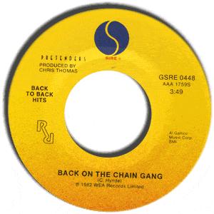 Back On The Chain Gang/ My City Was Gone