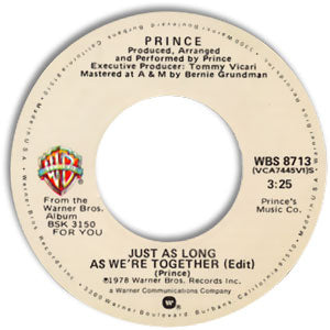 Just As Long As We're Together/ In Love