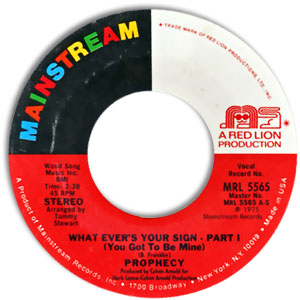 What Ever's Your Sign (You Got To Be Mine) - Part I/ Part II