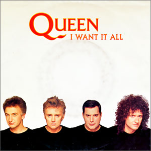 I Want It All/ Hang On In There