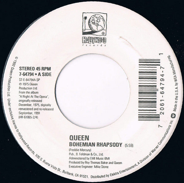 Bohemian Rhapsody/ The Show Must Go On