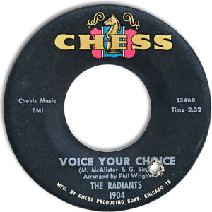 Voice Your Choice/ If I Only Had You