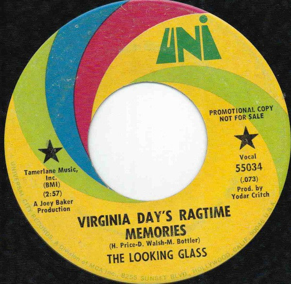 Virginia Day's Ragtime Memories/ What Am I Doing Cryin'